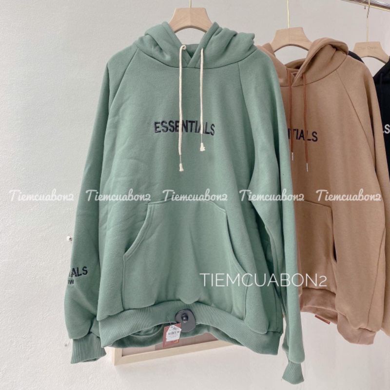 Áo Hoodie Essentials Nam Nữ Chất Nỉ Cotton Dày Dặn Form Rộng Unisex- Áo Nỉ Nam Nữ Ulzzang Hoạ Tiết | BigBuy360 - bigbuy360.vn