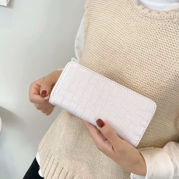 Ví nữ dài cao cấp khóa kéo đẹp thời trang nhiều ngăn cầm tay ROSE V56