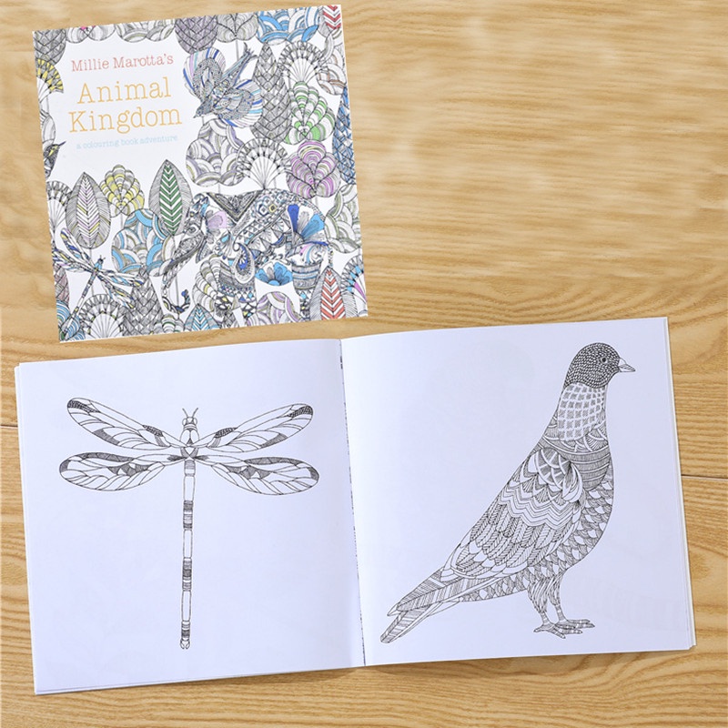 Sách Tô Màu Diy Giúp Giảm Căng Thẳng Dành Cho Người Lớn Và Trẻ Em