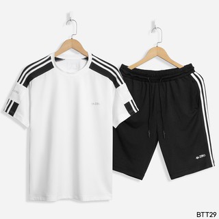 Bộ Quần Áo Mặc Nhà Thể Thao Nam Mùa Hè Mát Mẻ Cao Cấp Thời Trang ZERO