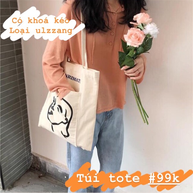 Túi tote ulzzang (sẵn)