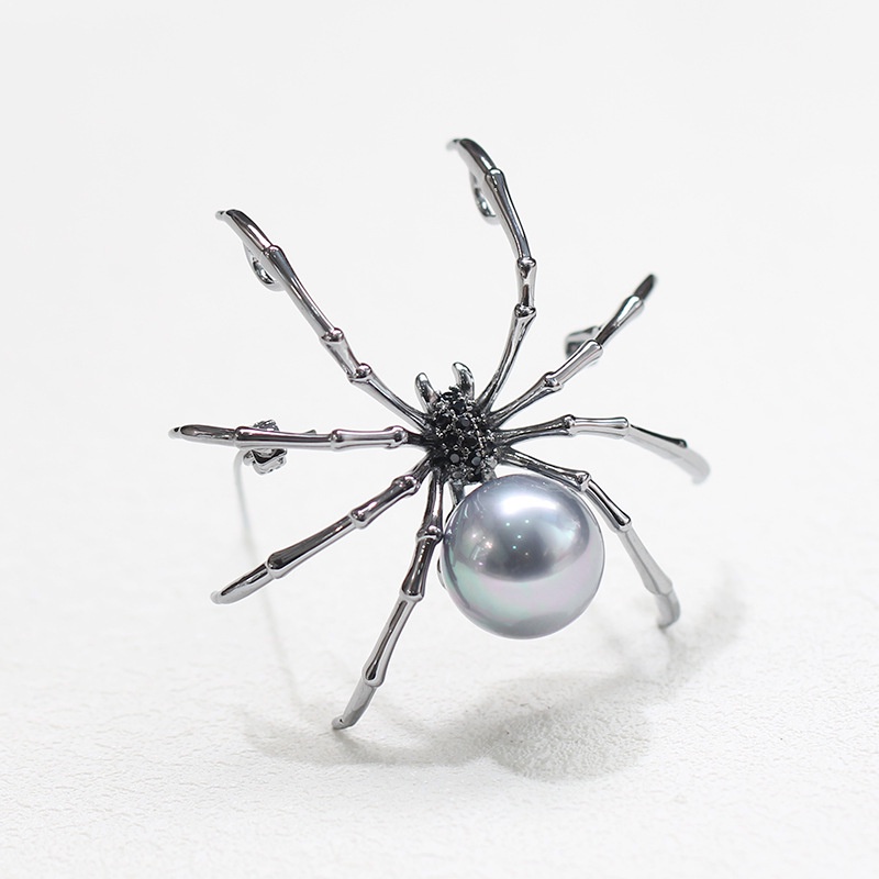 Ghim Cài Áo Hình Côn Trùng Đính Ngọc Trai Giả Thời Trang