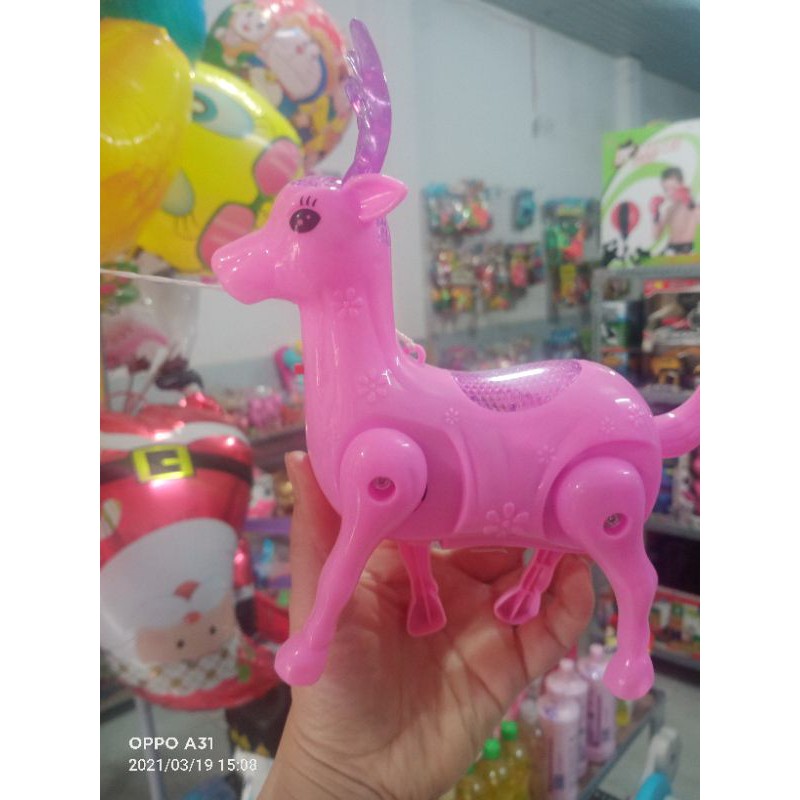 Nai pin có đèn có nhạc