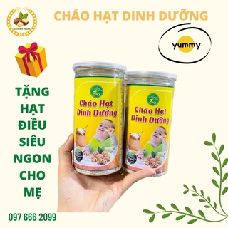 Cháo hạt vỡ Mom Beauty cháo ăn dặm 11 loại hạt dinh dưỡng giúp bé ăn ngon, tăng cân, mau lớn, tốt cho người lớn tuổi