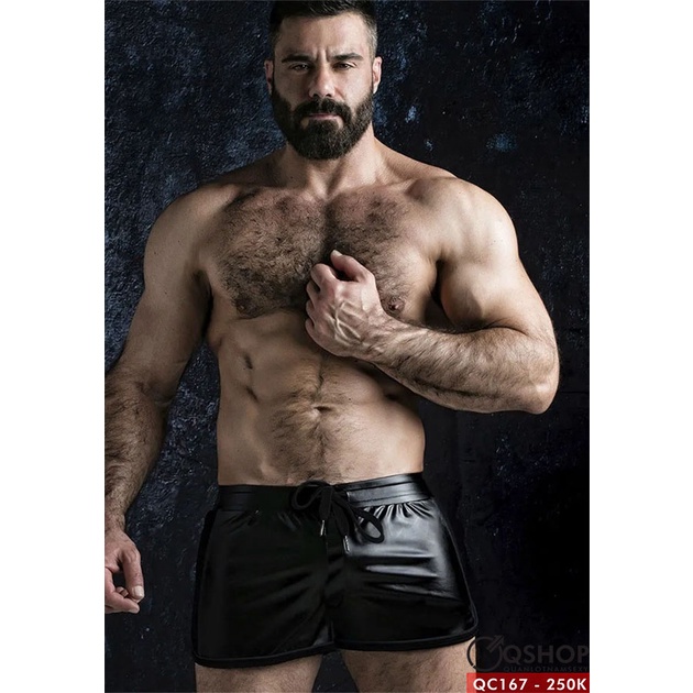Quần ngủ nam giả da sành điệu QSHOP QC167