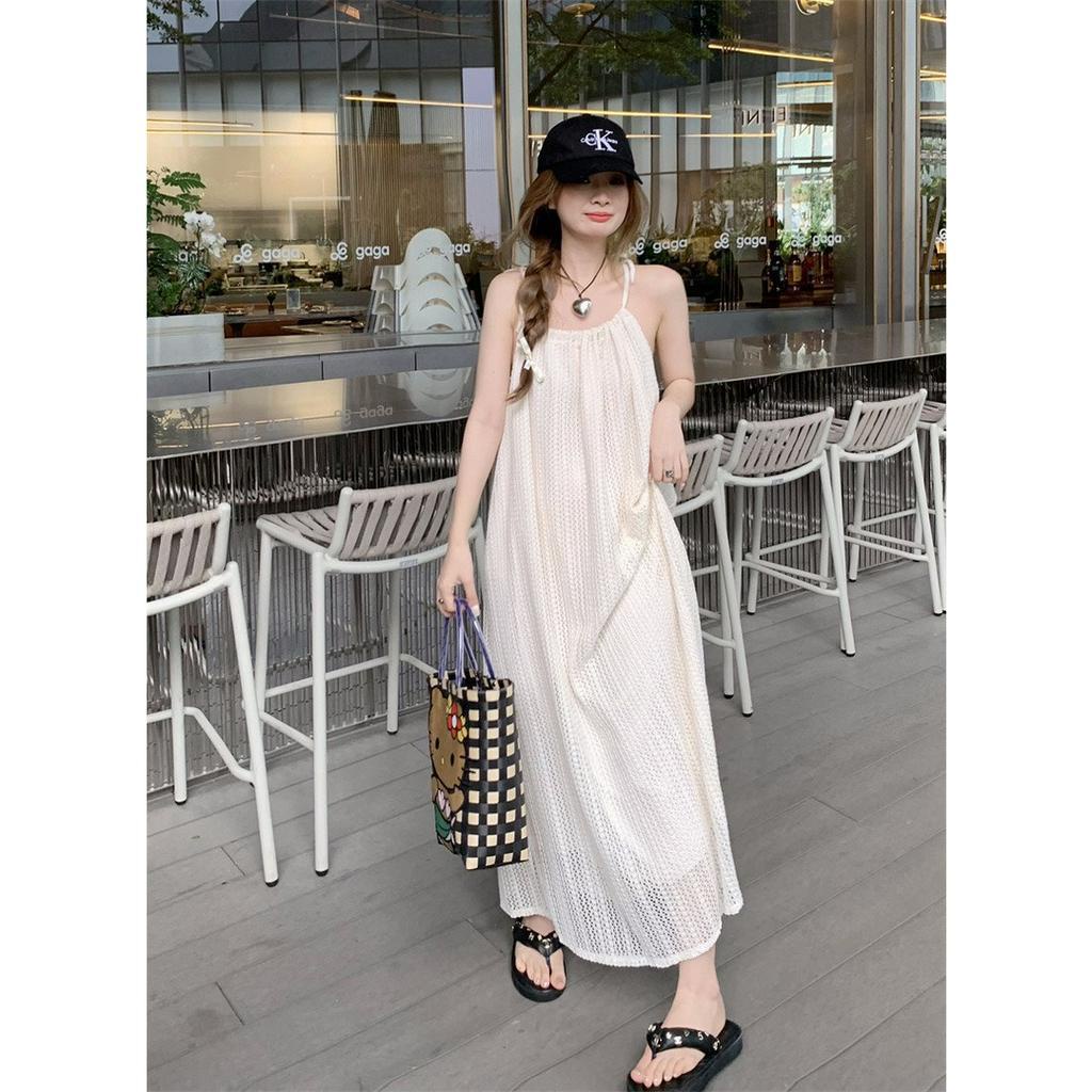ĐẦM MIDI KEM SUÔNG XỐP RÚT 2 DÂY (TH)