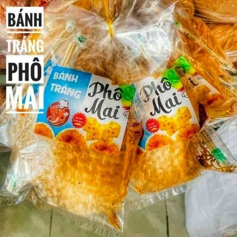 Bánh tráng phô mai mix khô gà - 1 bịch