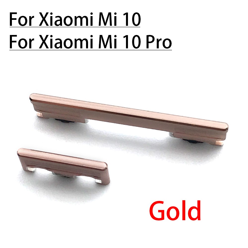 Set 2 Nút Nguồn Và Âm Lượng Thay Thế Cho Xiaomi Mi 10 Pro Redmi Note 7 Pro Note 9 Pro 9s