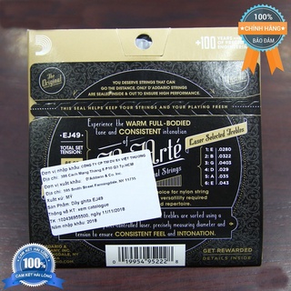 [Chính hãng] Dây đàn Guitar Classic D'Addario EJ45 & EJ49