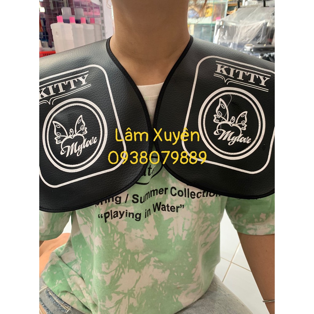 Áo choàng da sắt nhuộm tóc duỗi tóc  chất liệu siêu bền chuyên dụng cho salon ,hàng cao cấp , giá yêu thương