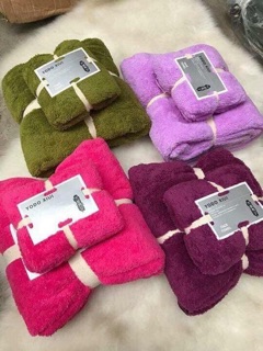 Set khăn tắm cho bé