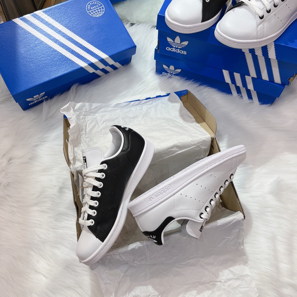 [CHÍNH HÃNG] Giày thể thao Sneaker A.D.I.D.A.S STAN SMITH MIX WHITE BLACK