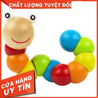 Con Sâu Gỗ Màu Sắc Cho Bé Yêu Rèn Luyện