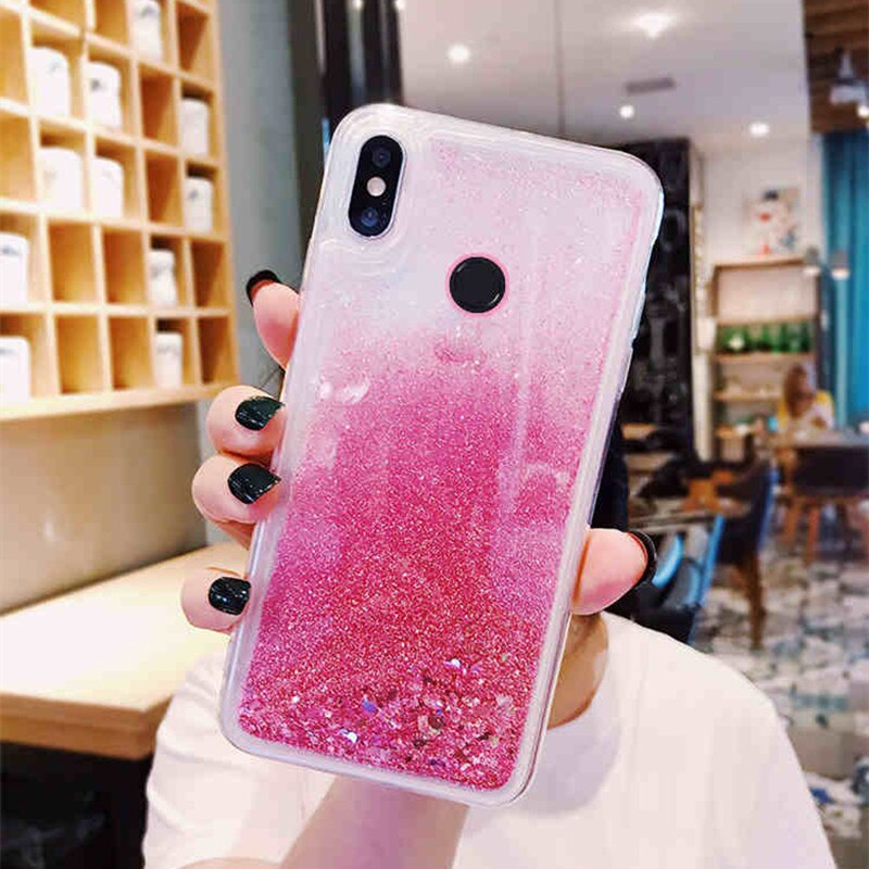 Ốp điện thoại mềm phối kim tuyến chảy cho Huawei Nova 2i 2S 2Plus 2Lite 3 3i 3e 4 4e 5 5Pro 5T