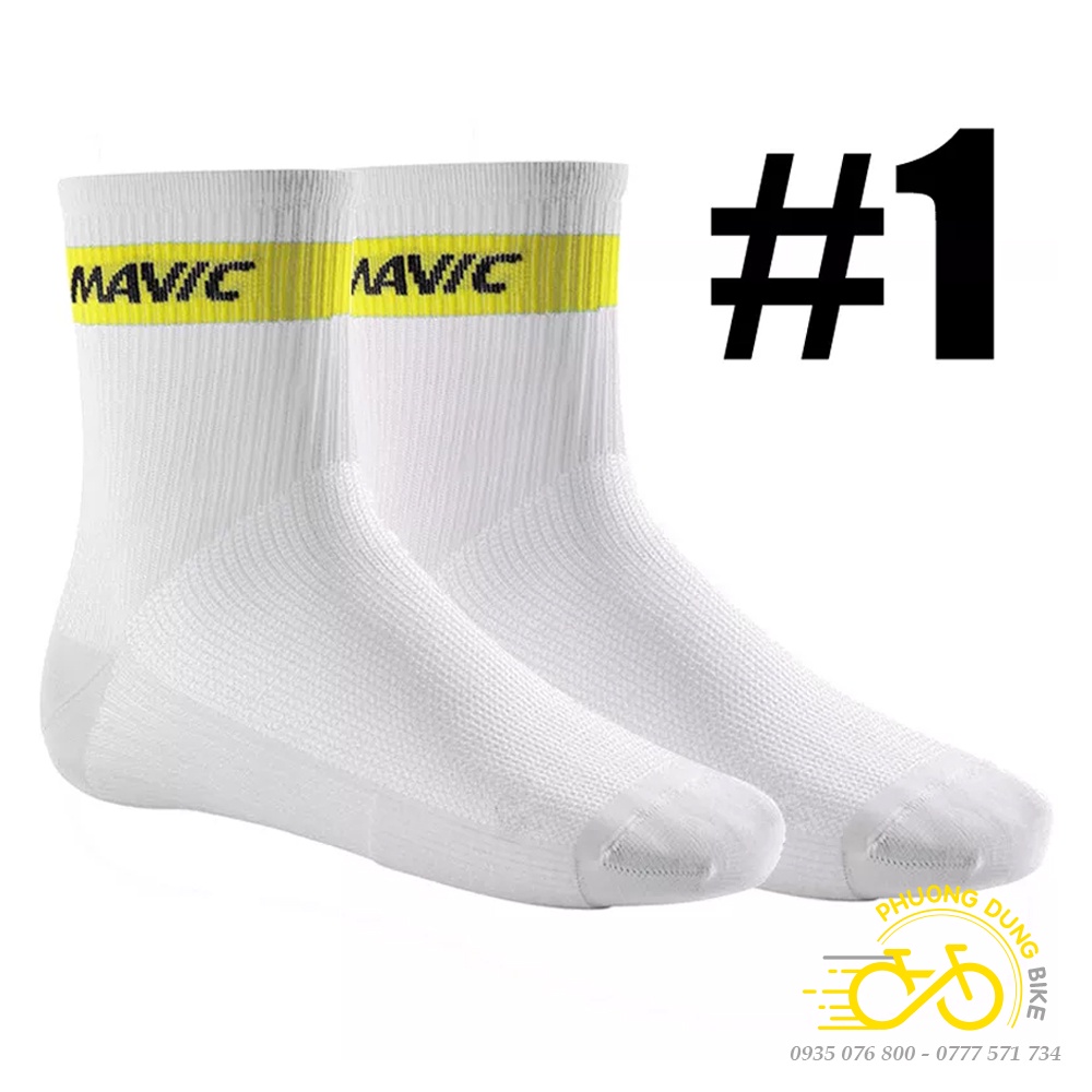 Tất  chân thể thao đi xe đạp MAVIC 02