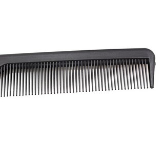 Set of 10 anti-static plastic hair combs