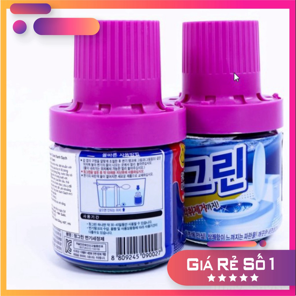 Chai Thả Bồn Cầu Hàn Quốc, Diệt Khuẩn, Khử Mùi, Tạo Hương