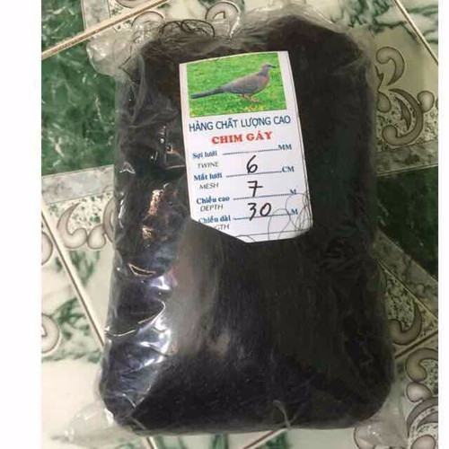 lưới chim 6cm cao 7m dài 30m bắt cu gáy hàng thái lan lưới cực nhậy y hình