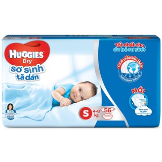 Tã / bỉm dán Huggies Sơ sinh S 56