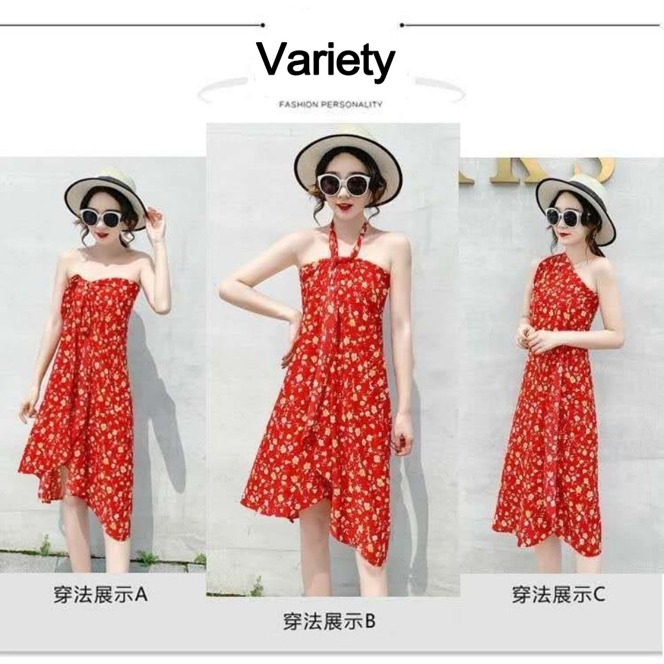 Chân Váy Voan Dài In Hoa Thời Trang Mùa Hè Dành Cho Nữ