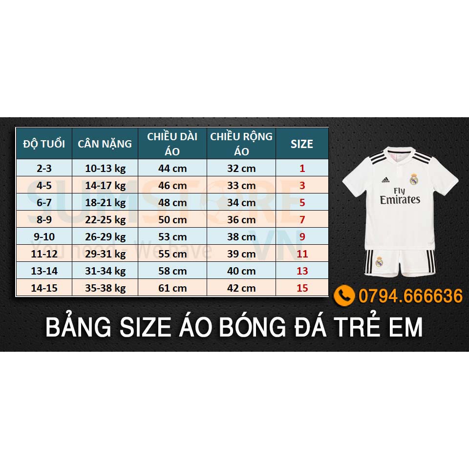 Quần Áo Trẻ Em PSG Xanh SV Nhí- Áo Đá Banh Trẻ Em Vải Thun Lạnh Cao Cấp