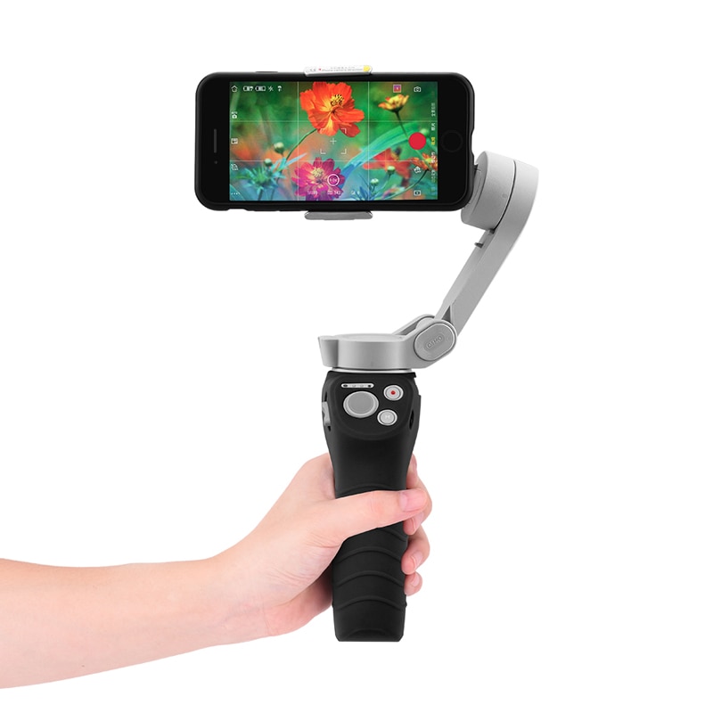 Vỏ Silicon Bảo Vệ Chống Trầy Xước Có Tay Cầm Cho DJI OM 4 Osmo Mobile 3