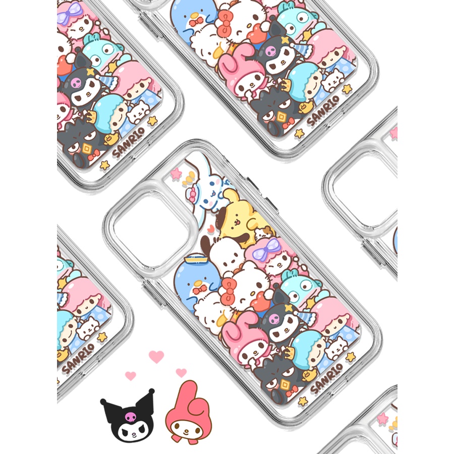 Ốp Điện Thoại Mềm Trong Suốt Chống Sốc In Họa Tiết Hello Kitty Cho iPhone 11 13 12 X XS Pro Max XR 12 13 Mini