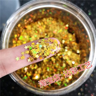 Kim tuyến làm resin hình ngôi sao