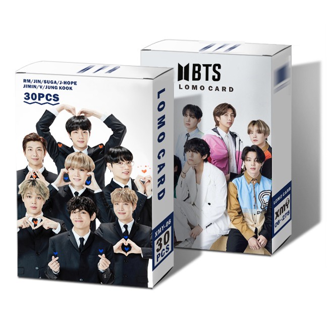 Set 30 thẻ ảnhLomo card BTS cực đẹp