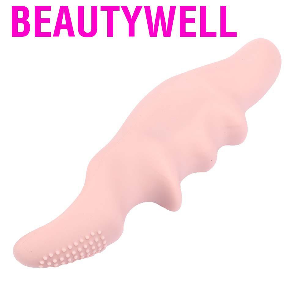 Dụng cụ mát xa hình dạng ngón tay cái bằng silicone chăm sóc sức khỏe