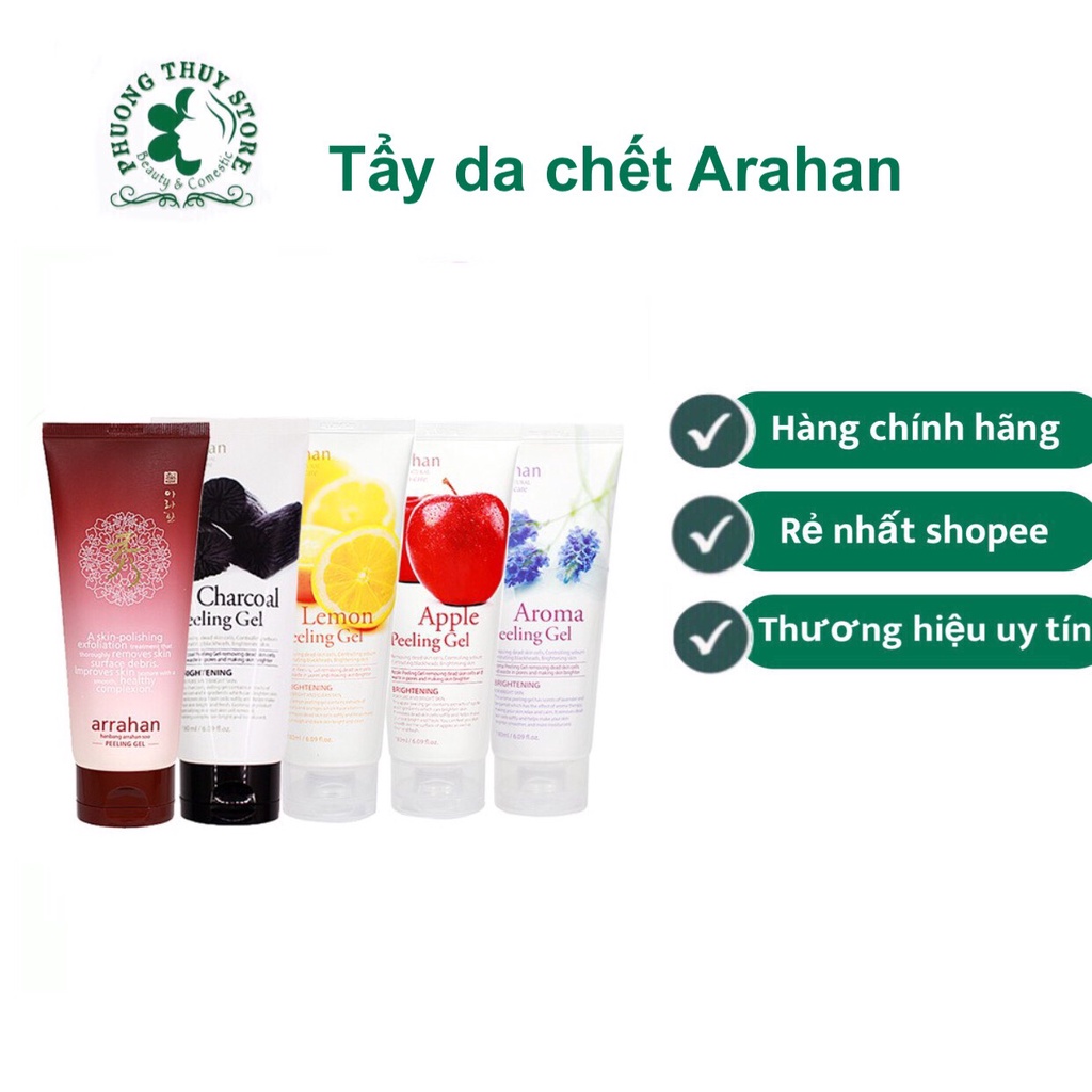 Kem tẩy tế bào chết dạng gel dành cho mặt và body(arahan)