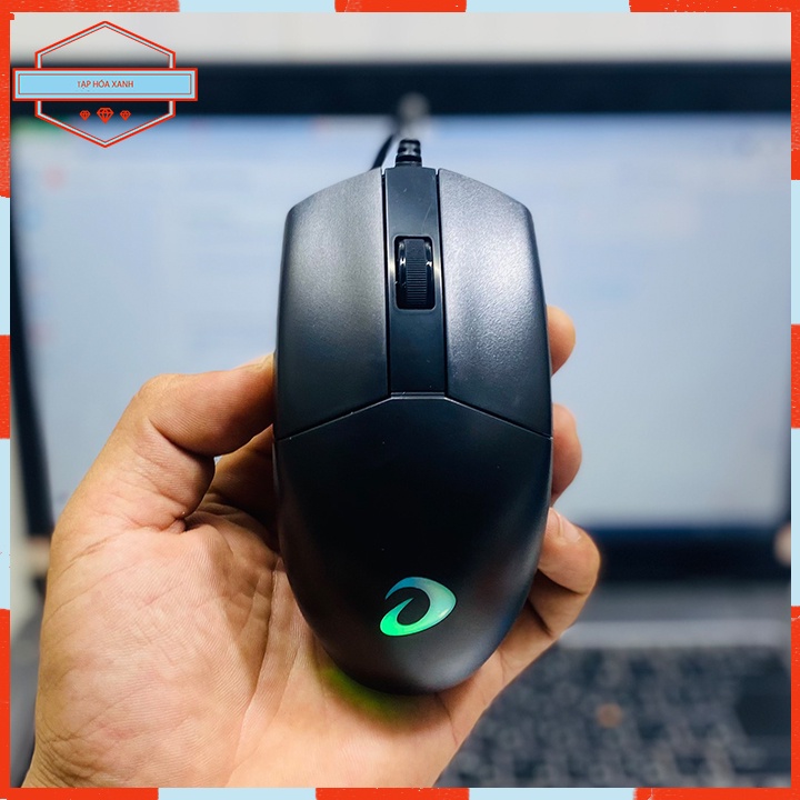 Chuột  Máy Vi Tính Laptop Pc Game Chính Hãng Có Dây Đèn Led RGB  DAREU LM130s Mouse Gaming