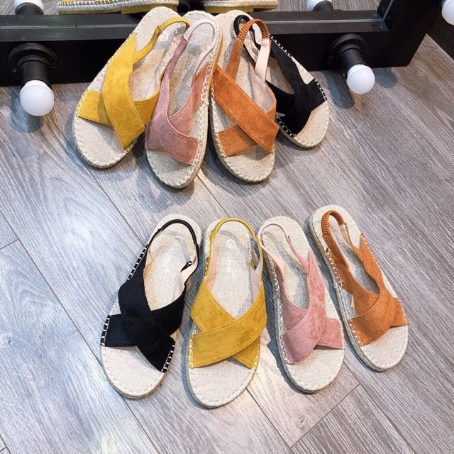 GIÀY SANDAL QUAI CHÉO