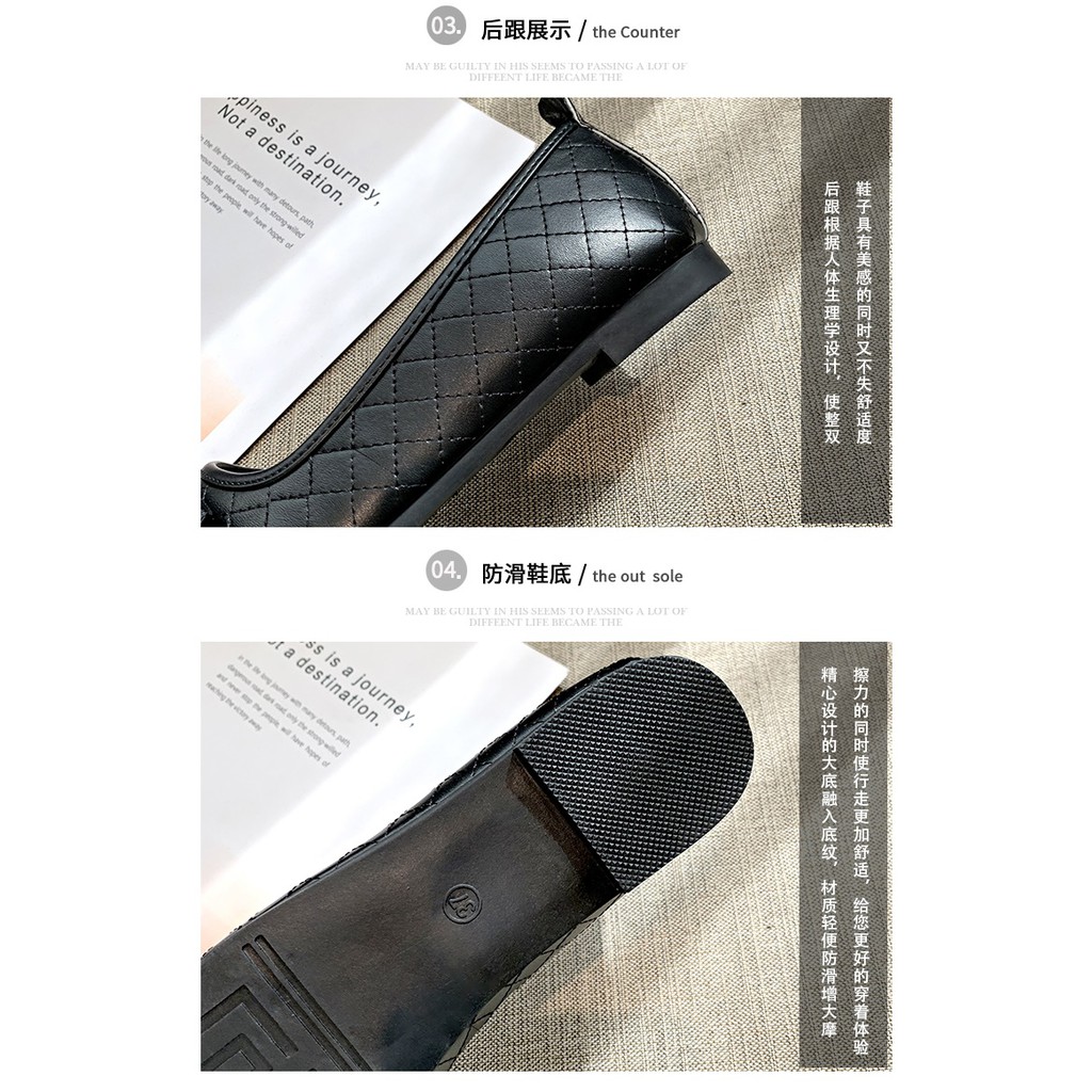 Giày Búp Bê Mũi Vuông Thời Trang Cho Nữ Size Lớn 41-43 | BigBuy360 - bigbuy360.vn