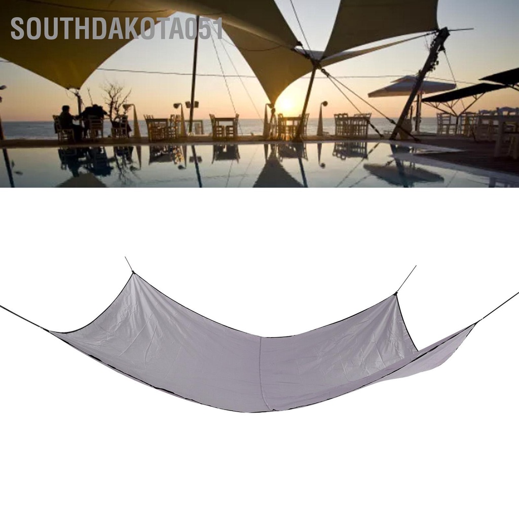 Mái Hiên Canvas 2x3m Hình Chữ Nhật Bằng Thép Không Gỉ