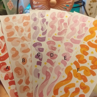 Tấm nhãn dán trang trí card