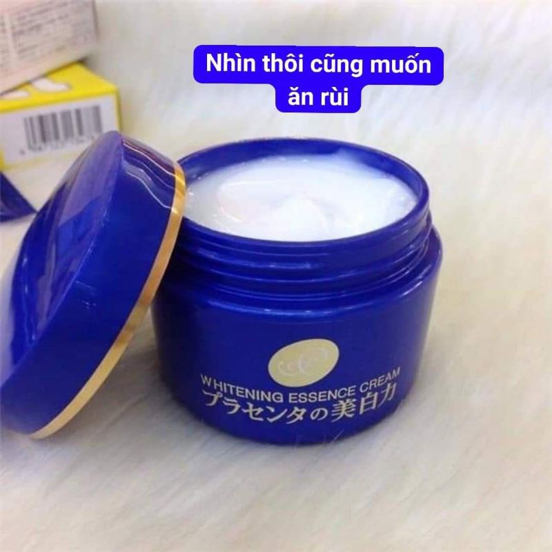 KEM DƯỠNG TRẮNG DA CHỐNG LÃO HÓA MEISHOKU PLACENTA WHITENING ESSENCE CREAM 55g