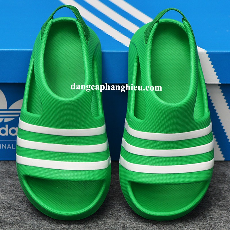 Sandal Adidas Adilette Play Infant Bight chính hãng xanh lá trắng