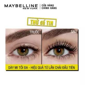 Chuốt mi Mascara Maybelline Magnum làm dày mi không lem trôi Hatola Nhập Khẩu