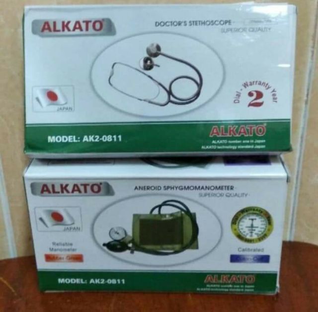 Bộ huyết áp cơ Alkato AK2-0811 chính hãng bảo hành 24 tháng