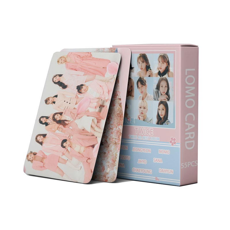 Hộp 54 Ảnh LOMO Card Nhóm Nhạc TWICE4 2022