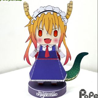 Mô hình giấy anime girl [Miss Kobayashi's Dragon Maid]Tohru