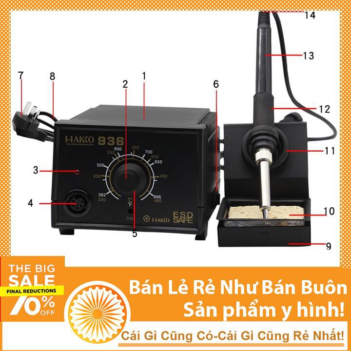 Máy Hàn Hakko 936 Cao Cấp Chính Hãng