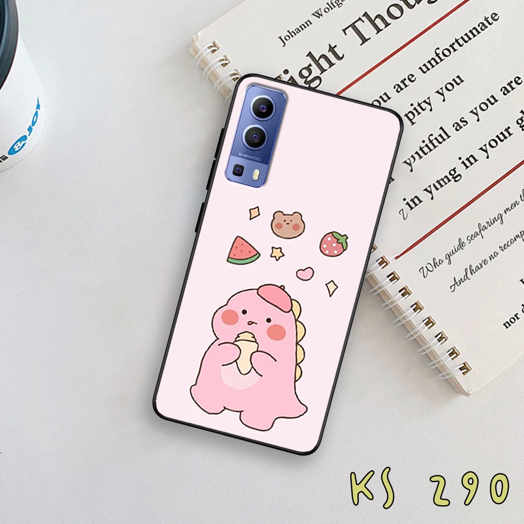 Ốp lưng Vivo y72 5G - Vivo Y15s - Vivo Y52s - Ốp in hình khủng long,dinosaur dễ thương