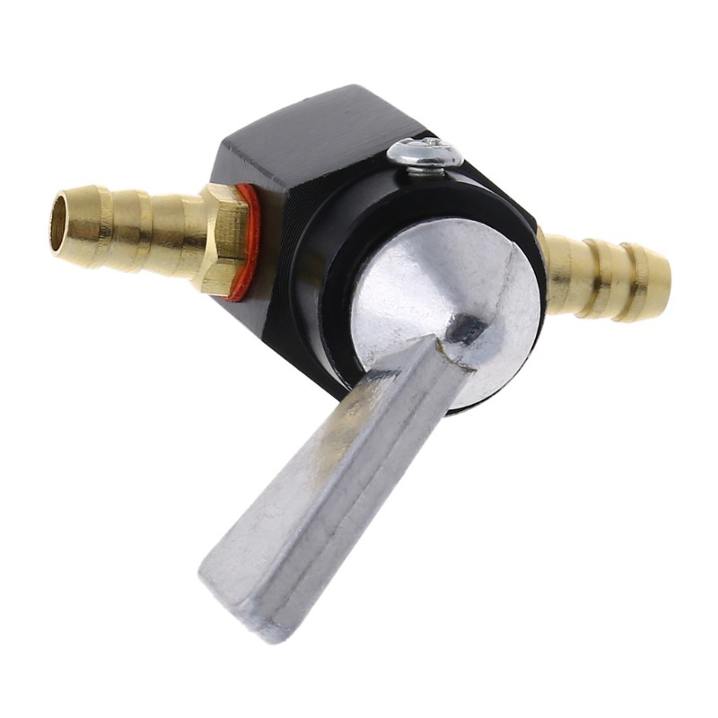 chin Universal 6mm In-Line Petrol / Fuel Tap Motorcycle On-OFF Petcock Fuel Switch