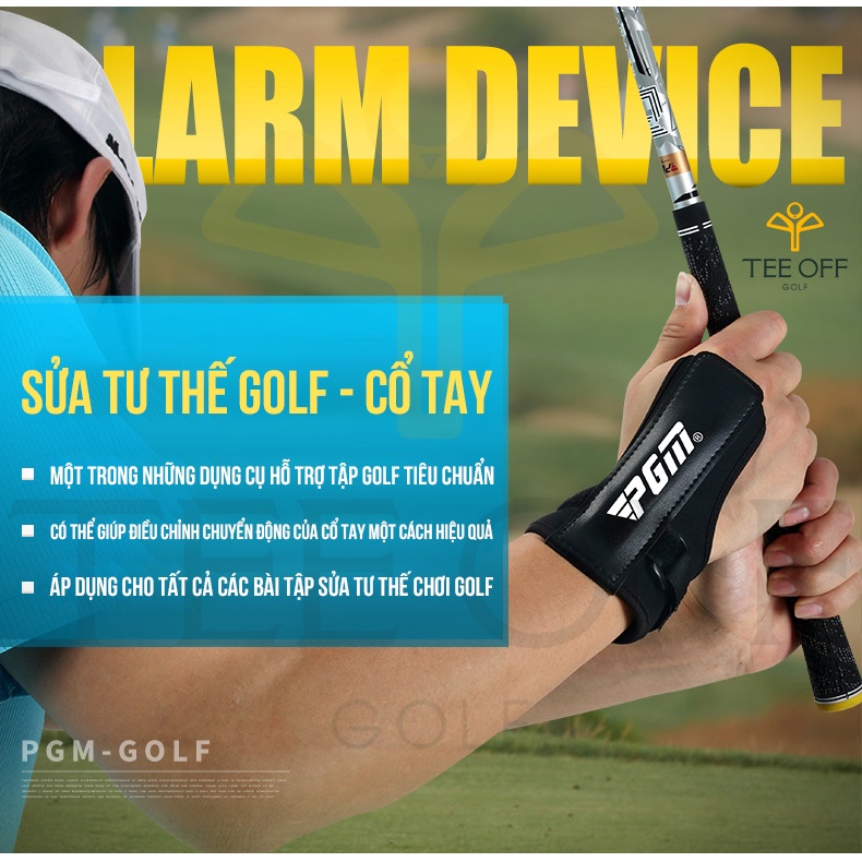 NẸP ĐỊNH VỊ CỔ TAY TẬP CHƠI GOLF - PGM WRIST SUPPORTER - JZQ010