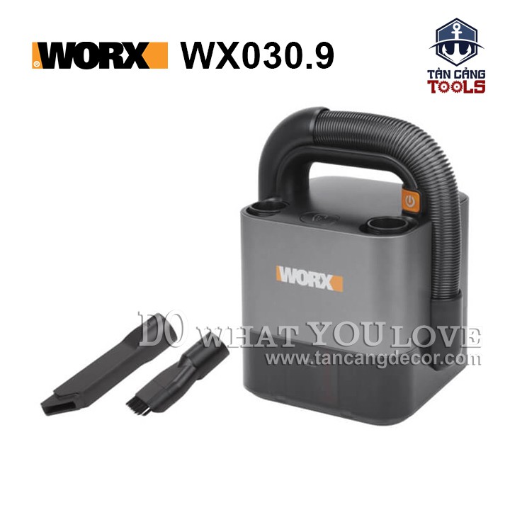 Combo Máy Hút Worx WX030.9 Và Máy Xịt Dùng Pin WG630E.5 Tặng Kèm Đầu Nối