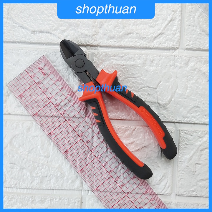 Kìm cắt Kapusi 6 in ( 200mm ) cán bọc nhựa