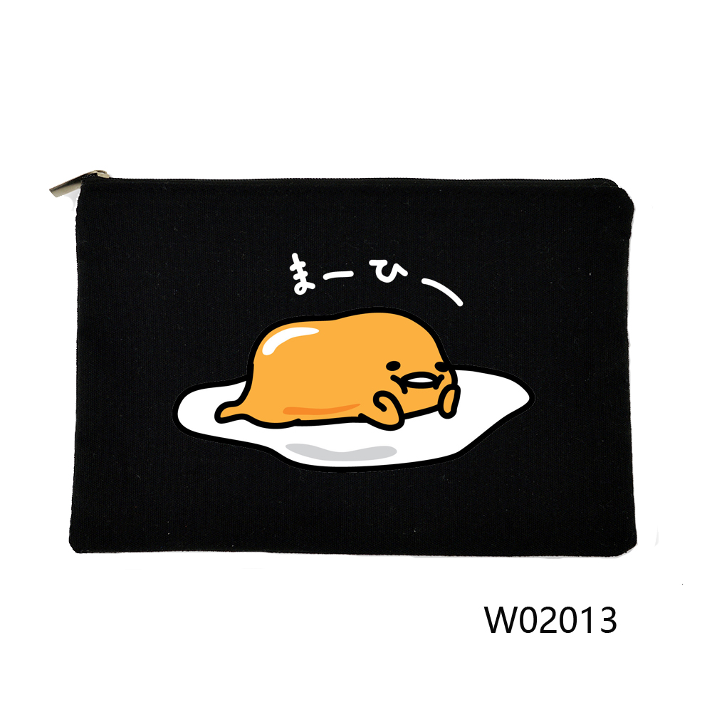 Gudetama Logo In Hoa Văn Nữ Du Lịch Túi Lưu Trữ đồ Vệ Sinh Cá Nhân Hoàn Thiện Túi Mỹ Phẩm Dễ Thương Túi Mỹ Phẩm Xách Tay