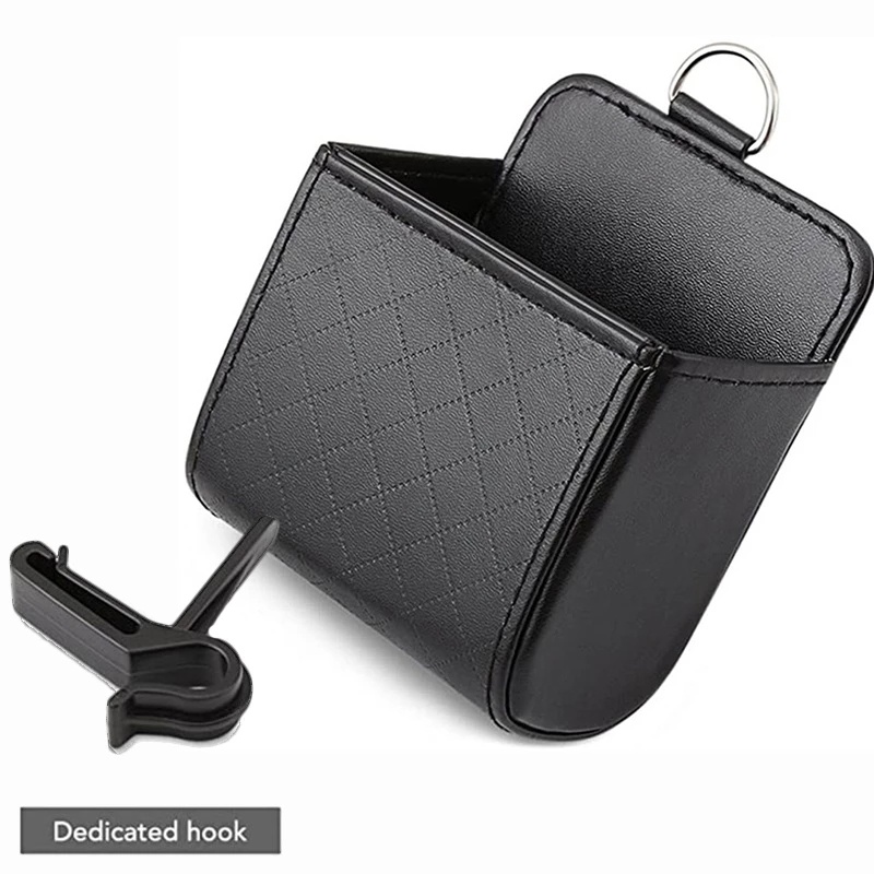 Túi da pu đựng vật dụng treo xe hơi tiện lợi